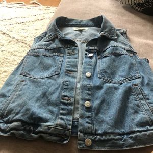 Madewell denim vest